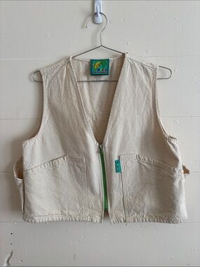 Meals Work Vest - Flour - XS